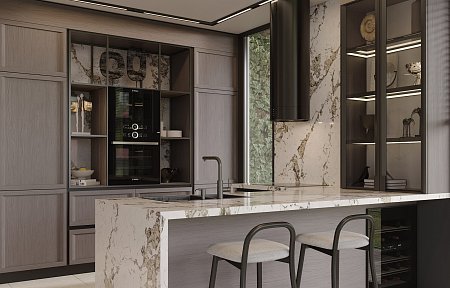 Заказать кухню Кухонный гарнитур Луна в Екатеринбурге